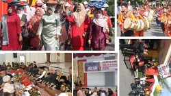 HUT Ke-33 Lubuk Basung Meriah dengan Arakan Jamba dan Makan Bajamba, Bupati Ajak Warga Perkuat Kolaborasi