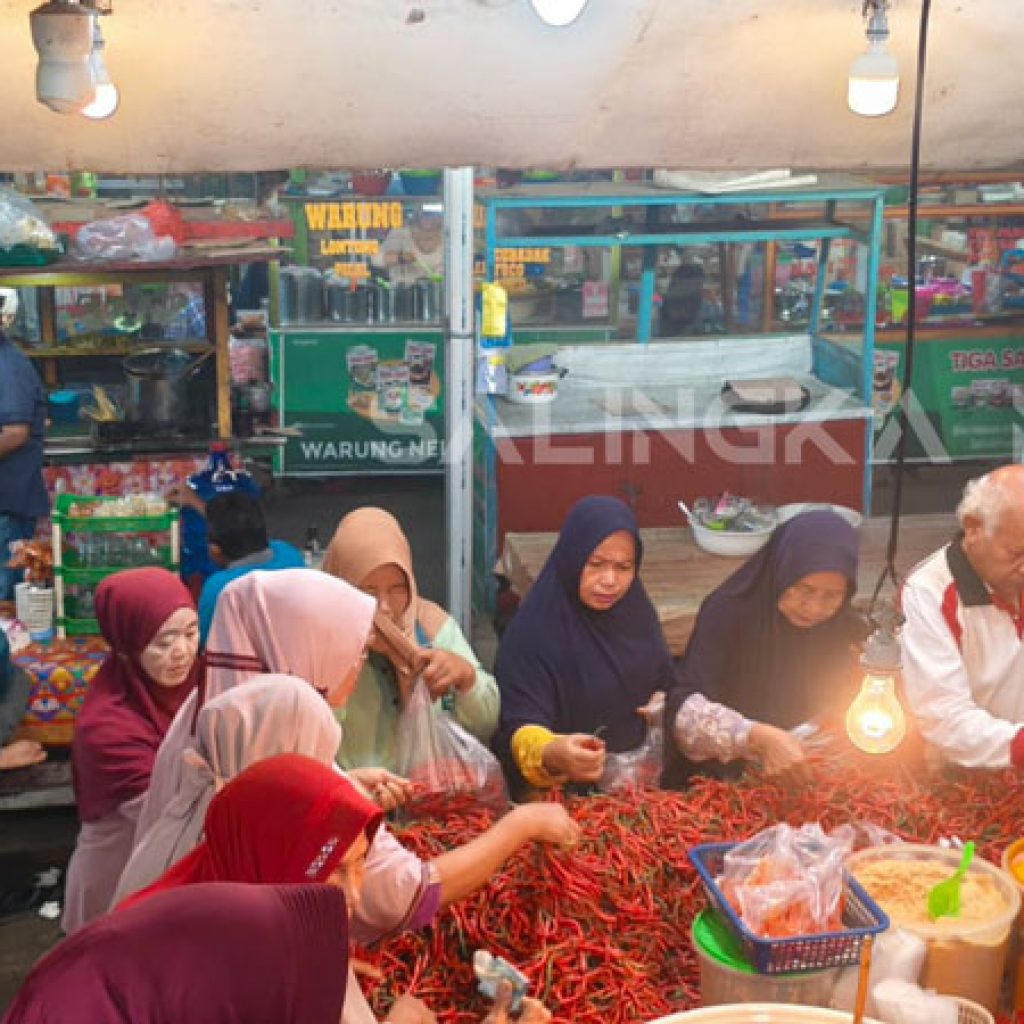 Harga Cabai di Pasar Raya Padang Bergejolak, Pedagang Beralih Belanja ke UD. Medina Cabe di Pasar Bandar Buat