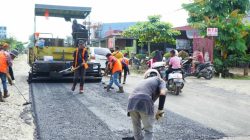 Jalan Simpang Koto Agung-Blok C Sitiung Dharmasraya I Kembali Mulus Setelah Bertahun-tahun Rusak