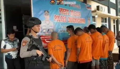 Kapolres Dharmasraya Ungkap 11 Kasus Kriminal Selama Juli 2026, Narkotika Paling Mendominasi