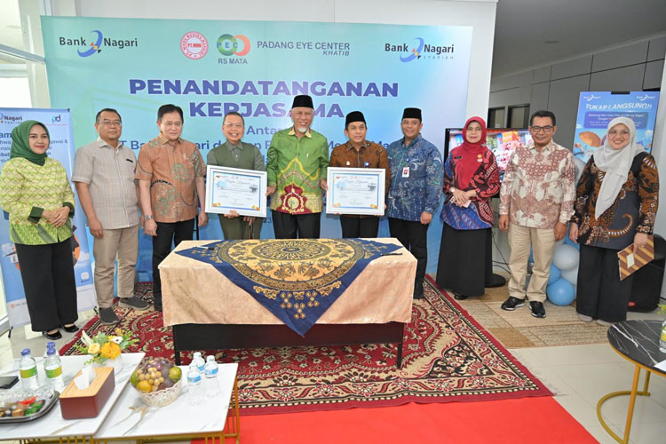 Kerja Sama Bank Nagari Tembus Rp140 Miliar, Mahyeldi Sebut Kolaborasi Jadi Kunci Kemajuan Sumbar
