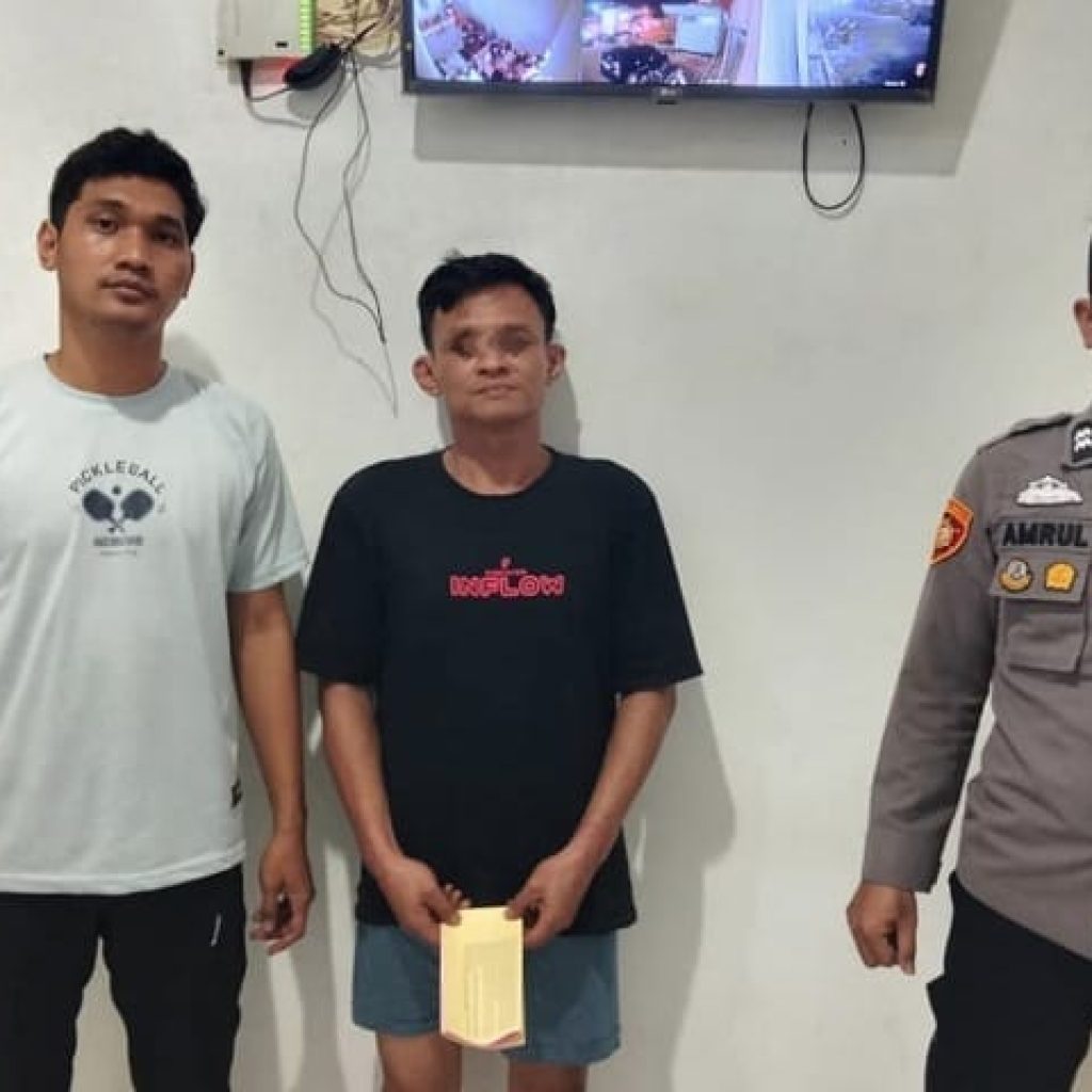 Maling Motor Ditangkap di Dalam Mobil Travel, Tim Opsnal Narasinga Polres Inhu Bekuk Bobby Meong Saat Pulang ke Rengat