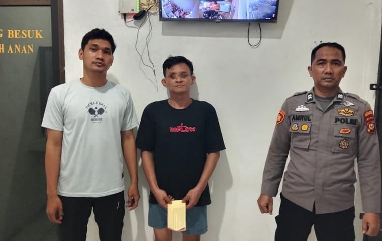 Maling Motor Ditangkap di Dalam Mobil Travel, Tim Opsnal Narasinga Polres Inhu Bekuk Bobby Meong Saat Pulang ke Rengat