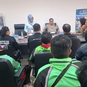 Ojol Ranah Minang Perkuat Kemitraan dengan Ditlantas Polda Sumbar Demi Keselamatan Berkendara