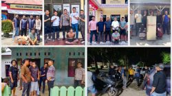 Operasi Sikat Singgalang Ungkap 7 Kasus Kejahatan di Pasaman Barat, 9 Pelaku Diamankan