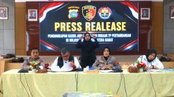 Polda Sumbar Bongkar Tambang Ilegal di Solok, Empat Tersangka dan Excavator Diamankan