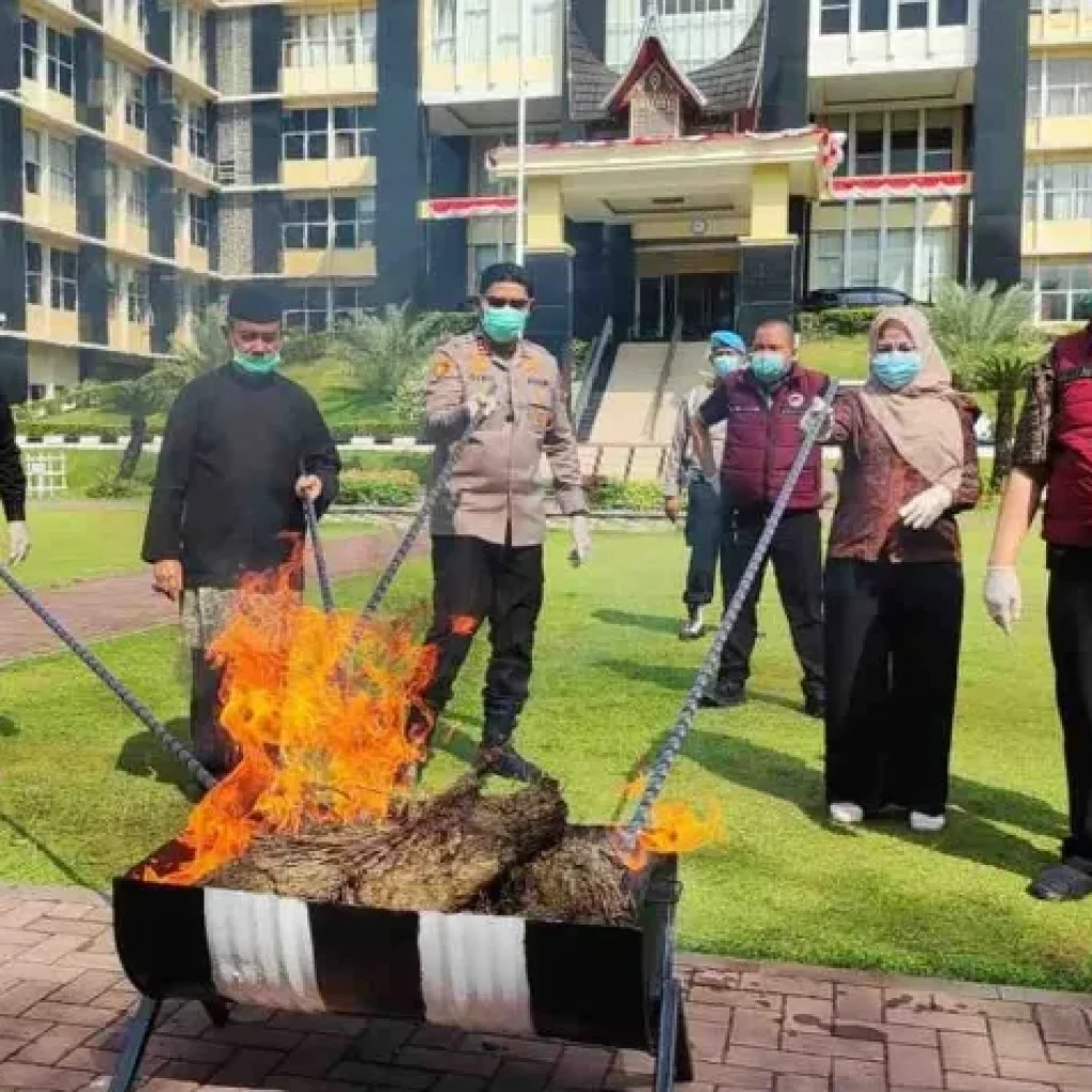 Polda Sumbar Musnahkan 69 Kg Narkoba, Ungkap 61 Kasus dan Tangkap 79 Tersangka dalam Tiga Bulan