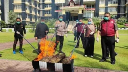 Polda Sumbar Musnahkan 69 Kg Narkoba, Ungkap 61 Kasus dan Tangkap 79 Tersangka dalam Tiga Bulan