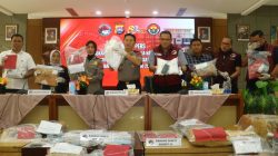 Polda Sumbar Ungkap 705 Kasus Narkoba Semester I 2026 dan Sita 41 Kg Sabu serta 586 Kg Ganja