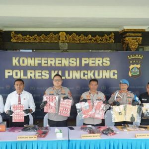 Polres Klungkung Tangkap Empat Pengedar Sabu dan Sita 195 Paket Narkotika