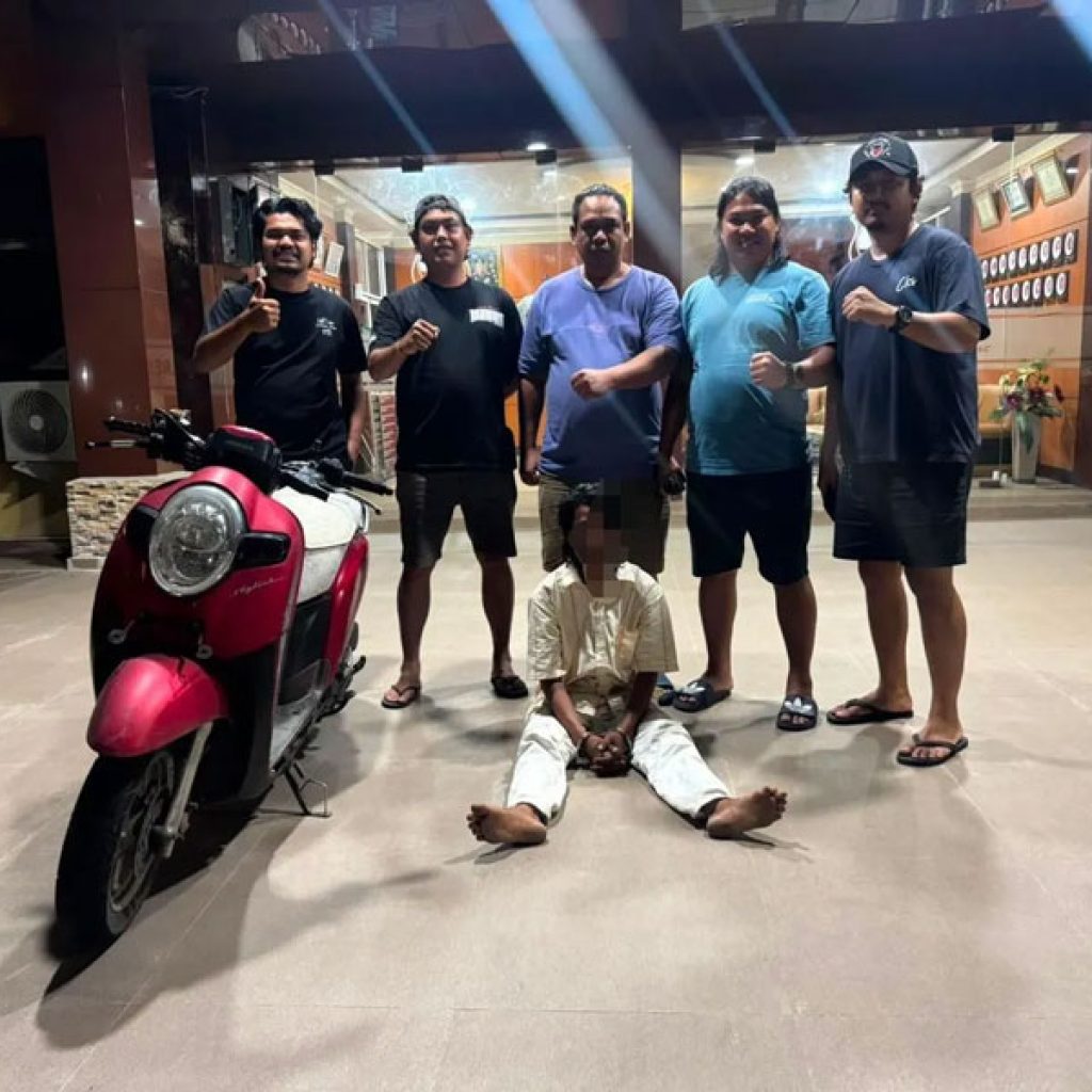 Residivis Curanmor Ditangkap Polresta Padang, Honda Scoopy Korban Berhasil Disita