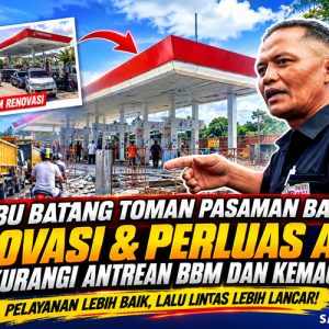 SPBU Batang Toman Pasaman Barat Renovasi dan Perluas Area Demi Kurangi Antrean BBM dan Kemacetan