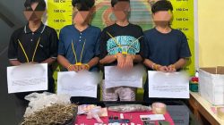 Transaksi Ganja di Pesisir Selatan Terbongkar Empat Remaja Diamankan Polisi