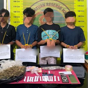 Transaksi Ganja di Pesisir Selatan Terbongkar Empat Remaja Diamankan Polisi
