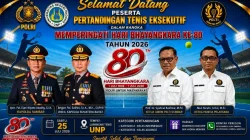 Turnamen Tenis Kapolda Sumbar Resmi Bergulir, 197 Peserta Ramaikan Hari Bhayangkara ke-80