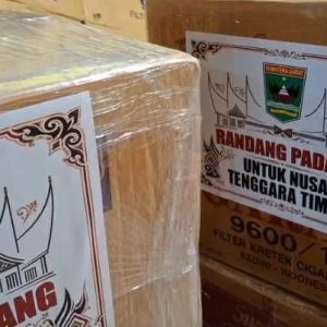 Bantuan Rendang untuk Korban Gempa NTT Capai 1,6 Ton, Sumbar Targetkan Tiba Sebelum 24 Agustus