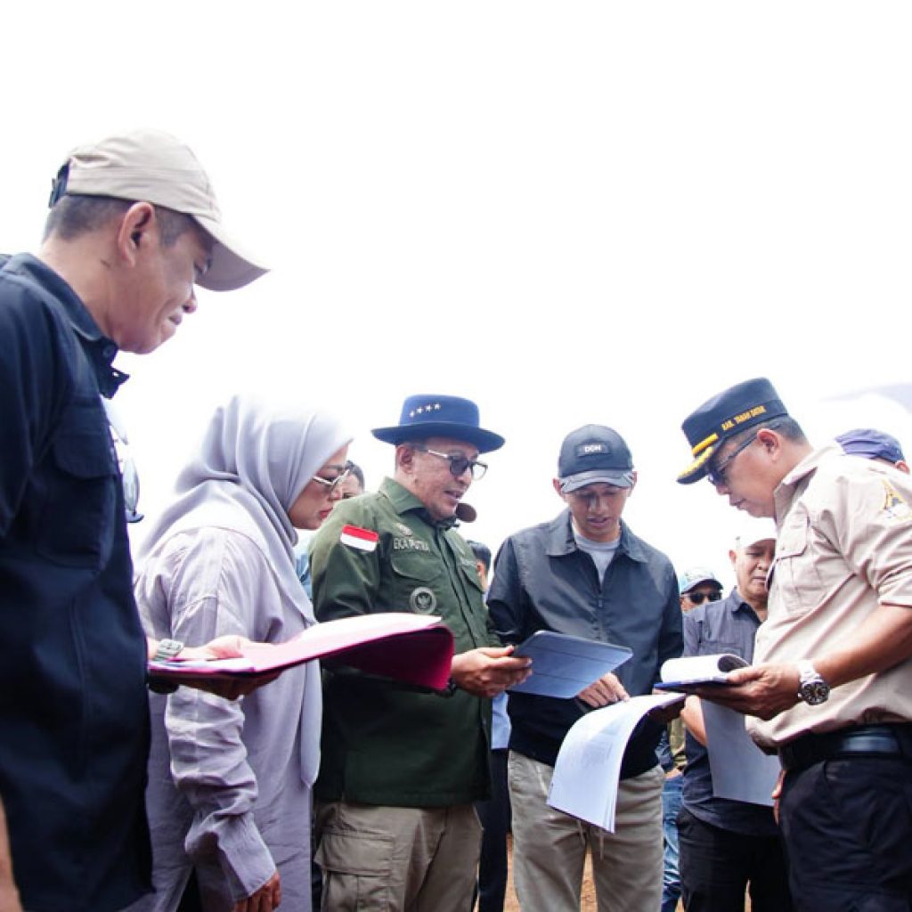 Bupati Eka Putra Tinjau Persiapan Sekolah Rakyat di Tanjung Alam Jelang Groundbreaking