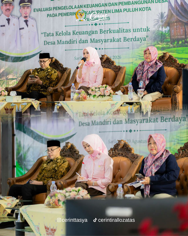 Cerint di BPKP Kabupaten 50 Kota Soroti Pengawasan Dana Desa Agar Tak Bikin Desa Takut Kelola Anggaran