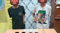 Dua Terduga Pengedar Sabu Ditangkap di Sungai Geringging, Polisi Temukan Timbangan dan Paket Narkotika