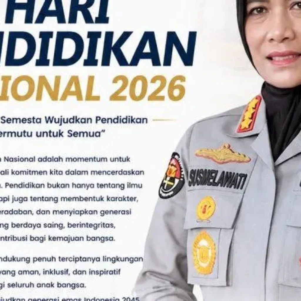 Hardiknas 2026 Polda Sumbar Tegaskan Pendidikan Jadi Kunci Membangun Kamtibmas yang Kondusif