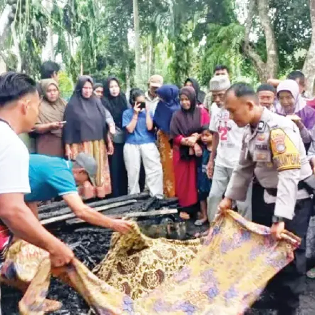 Kebakaran Pondok di Pesisir Selatan Tewaskan Pria Lansia, Istri Merangkak 600 Meter Cari Pertolongan