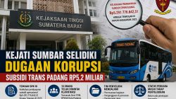 Kejati Sumbar Selidiki Dugaan Korupsi Subsidi Trans Padang Rp5,2 Miliar