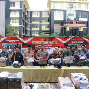 Polda Sumbar Ungkap 43 Kasus Narkoba, Barang Bukti Disebut Selamatkan 47 Ribu Jiwa