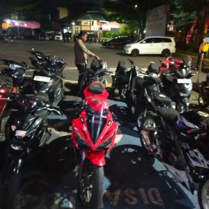 Polresta Padang Amankan 21 Motor Balap Liar dan Tangkap Dua Pengedar Sabu