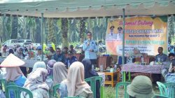 Sekda Dharmasraya Saksikan Tumbang Chipping PSR Tahap III di KUD Lubuk Karya, Petani Dapat Dukungan Rp60 Juta per Hektare