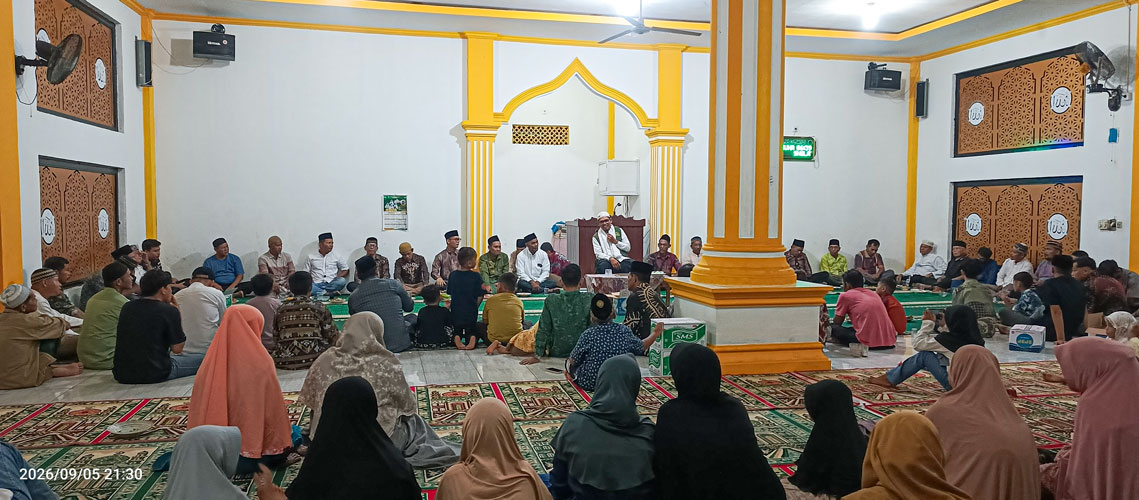 Maulid Nabi di Masjid Al Barkah, Ustadz Arman Ingatkan Pentingnya Akhlak dan Amanah