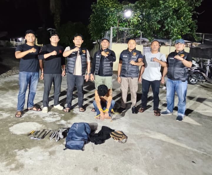 Pemuda di Pasaman Barat Ditangkap Usai Curi Antena Parabola, Terungkap Berkat Call Center 110