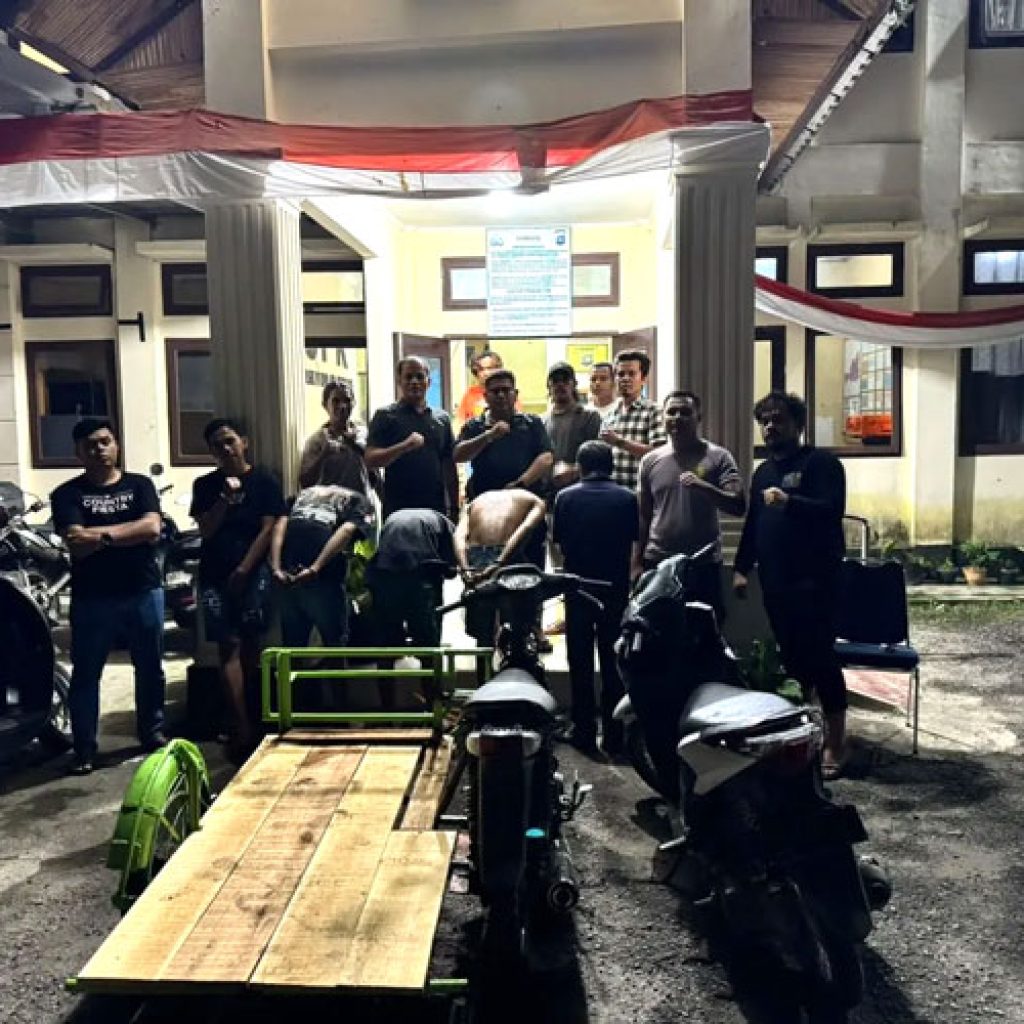 Polsek IV Koto Aur Malintang Ungkap Curanmor, Empat Orang Diciduk dalam Operasi Jaran 2026
