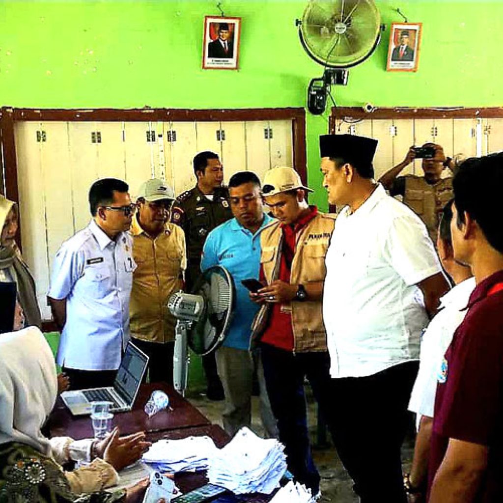 Wabup M. Ihpan Pantau Pilwana Koto Balingka, Partisipasi Pemilih Capai 60 Persen