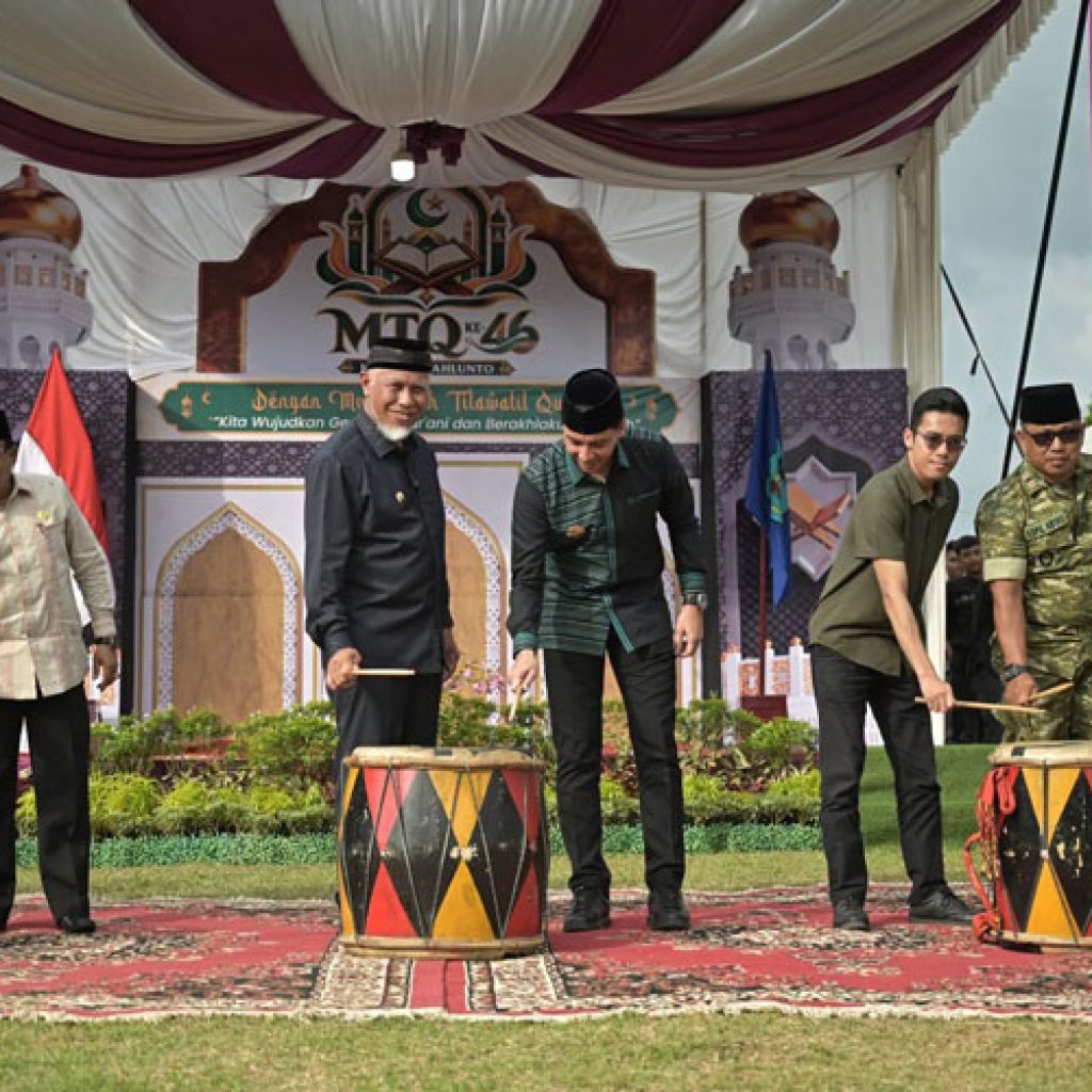 Gubernur Mahyeldi Buka MTQ ke-46 Sawahlunto, Ajak Generasi Muda Amalkan Nilai Al-Qur’an