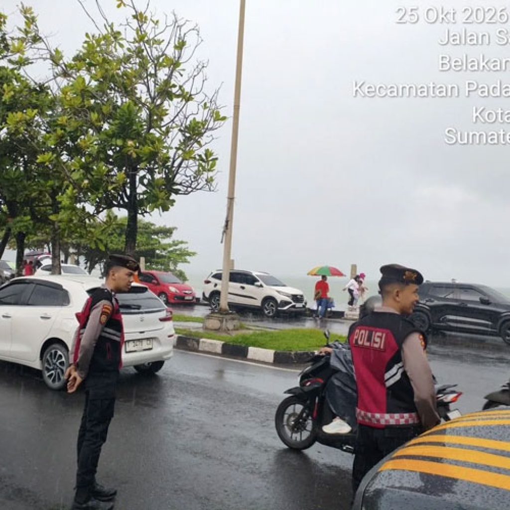Patroli Ditsamapta Polda Sumbar Sisir Titik Rawan Tawuran di Kota Padang