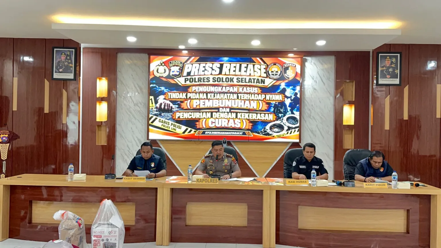 Pelarian Berakhir, Polres Solok Selatan Tangkap Tersangka Curas Pembunuh Lansia