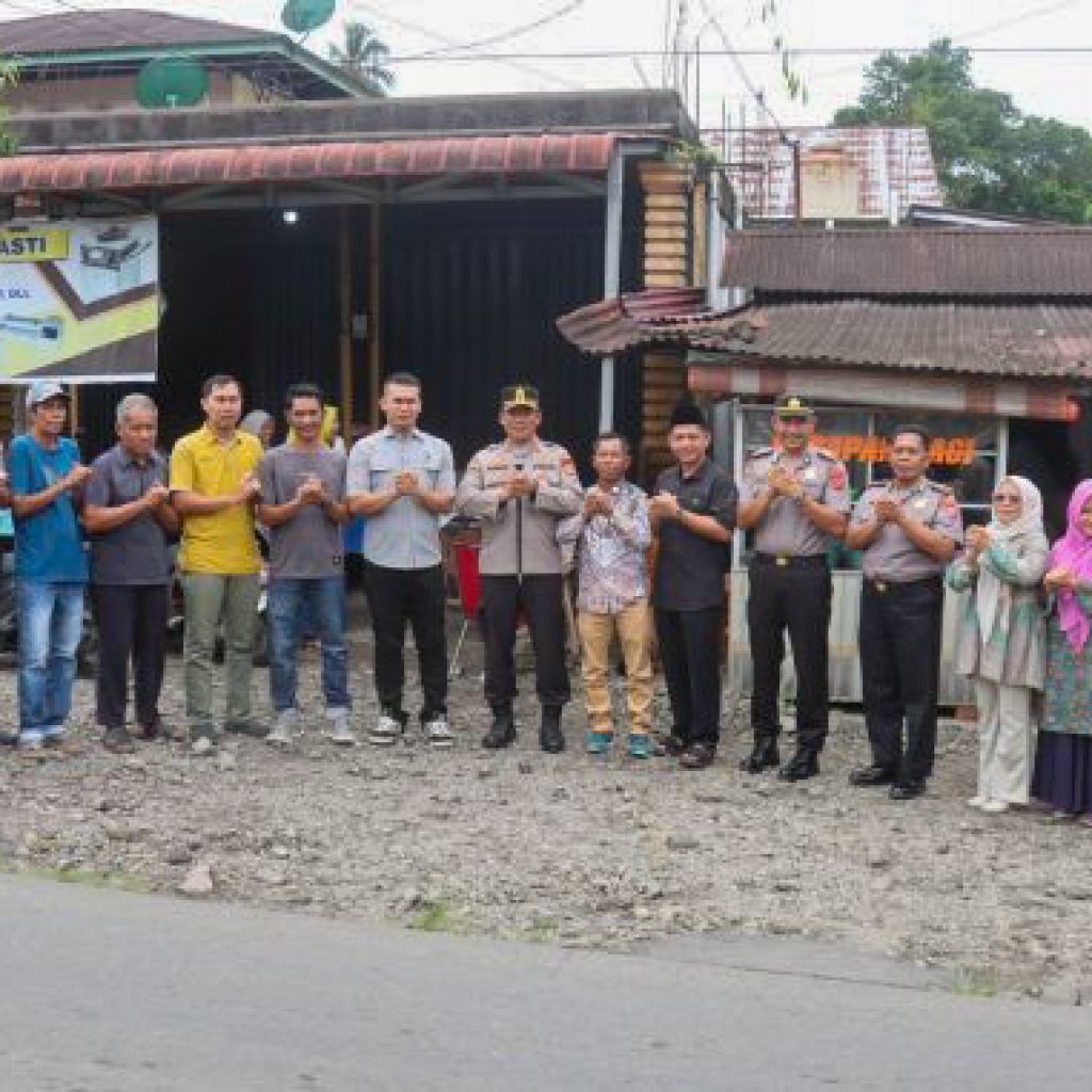 Poliran Polres Pasaman Barat Dorong Pemuda Lingkuang Aua Mandiri Pangan dan Kurangi Pengangguran
