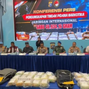 Polisi Sita 100 Kg Lebih Narkoba dan Tangkap 39 Tersangka di Riau