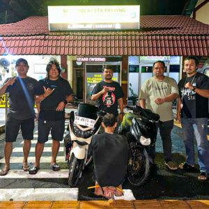 Tim Klewang Polresta Padang Tangkap Pelaku Curanmor Yamaha NMAX di Pasar Raya